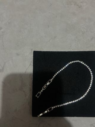 Bracciale tennis acciaio inossidabile