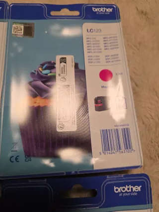 4 Cartuchos Tinta Brother LC123