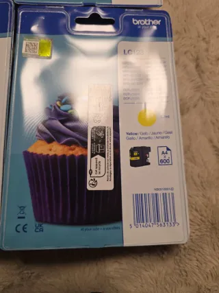 4 Cartuchos Tinta Brother LC123