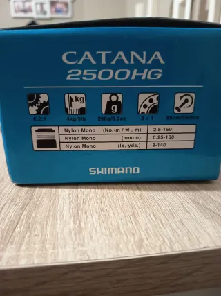 Carrete Shimano Catana 2500HG