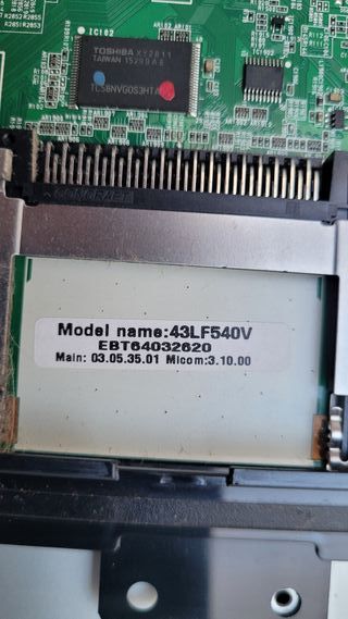 Placa Base LG 43LF540V