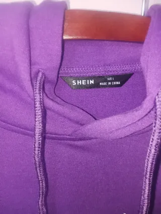 Sudadera morada Shein
