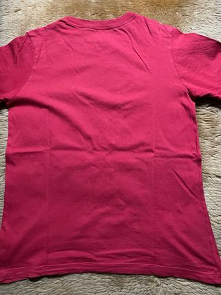 Camiseta roja Nike original con logo frontal