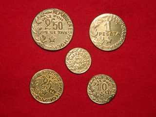 Monedas II REPÚBLICA CONSEJO MUNICIPAL DE Menorca