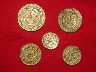 Monedas II REPÚBLICA CONSEJO MUNICIPAL DE Menorca