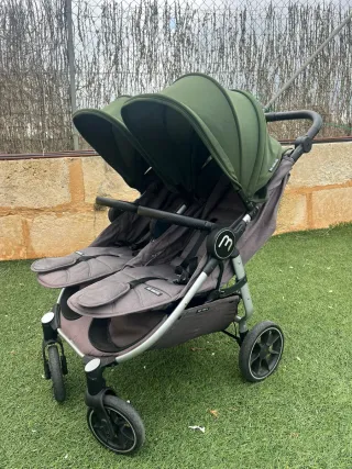 Silla Paseo Gemelar Easy Twin 4 + 2 Capazos