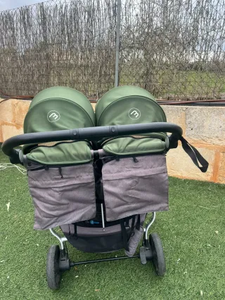 Silla Paseo Gemelar Easy Twin 4 + 2 Capazos