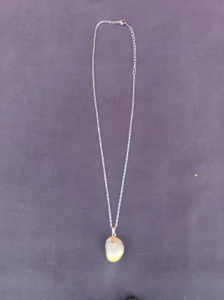 Collar Ágata Loca Amarilla Multicolor