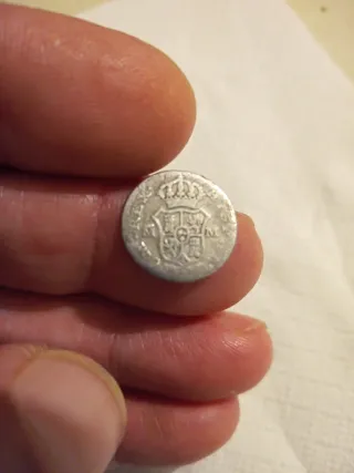 Moneda Plata Carlos III 1780