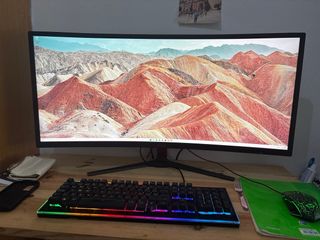Pc gaming + monitor 34 pulgadas msi