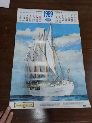 Lote 3 calendarios Danone antiguos