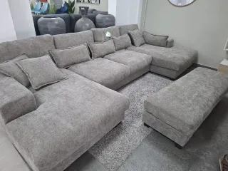Sofa cama doble chaise longue Forma U megasofa