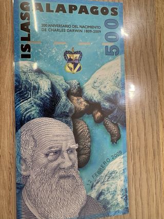 Billetes Archipiélago de Colón 500 y 1000