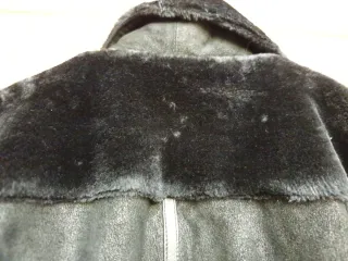 Chaquetón mujer Cortefiel Talla XL Negro