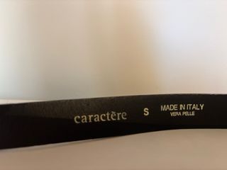 Juego 2 Cinturones Mujer Cuero Negro/animal print