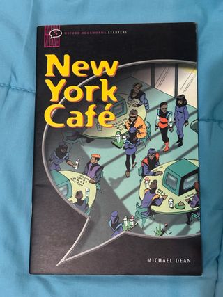 Libro lectura en ingles New York Café