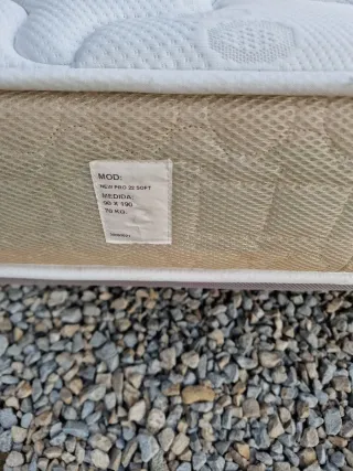 Colchón y somier 90x190