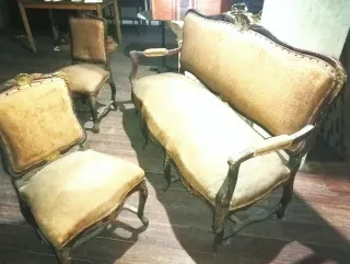 OFERTA exquisitos SOFÁ Y SILLAS 1900s