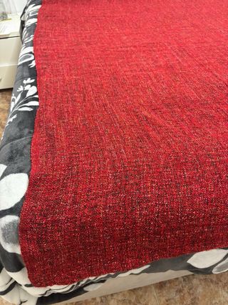 Manta Ikea 128x190 cm Vermelha