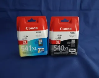Cartuchos Canon 540XL y 541XL Originales