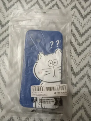 Custodia iPhone 11 Pro Gatto Disegno