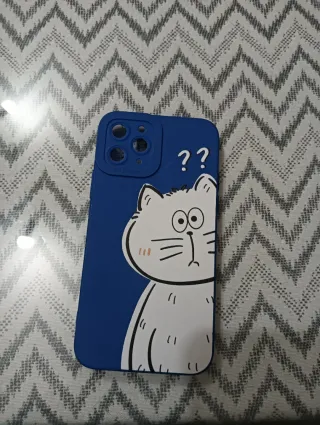 Custodia iPhone 11 Pro Gatto Disegno