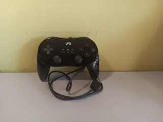 Controller Joypad Pro Wii Nero