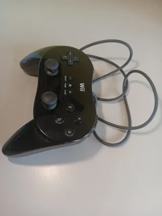 Controller Joypad Pro Wii Nero