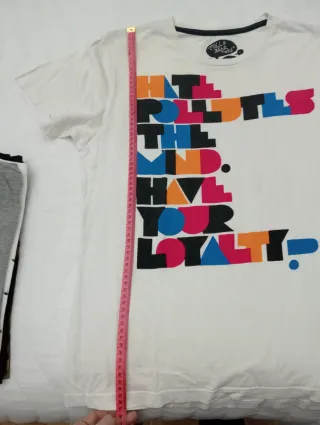 Lote 6 Camisetas Hombre Talla L + 1 Regalo