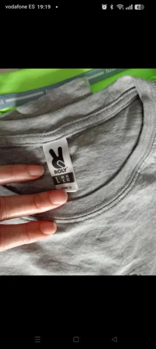 Lote 6 Camisetas Hombre Talla L + 1 Regalo