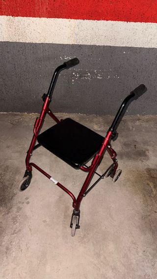 Andador Rollator 4 Ruedas con Cesta