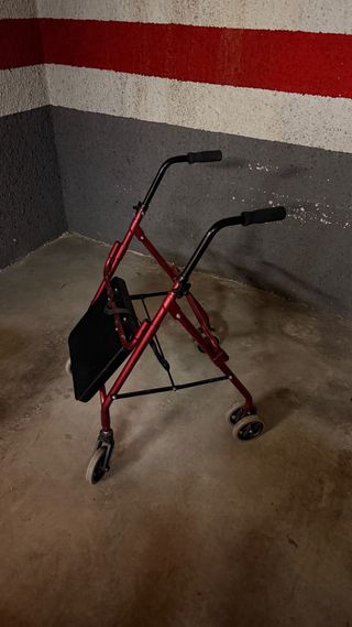 Andador Rollator 4 Ruedas con Cesta