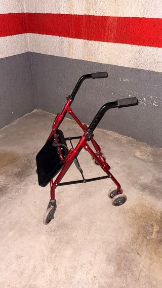 Andador Rollator 4 Ruedas con Cesta