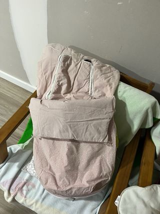 Saco Silla Paseo Niña Uzturre Rosa