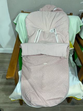 Saco Silla Paseo Niña Uzturre Rosa