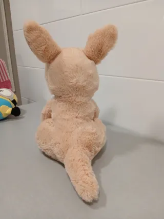 Peluche mamá canguro con bebé