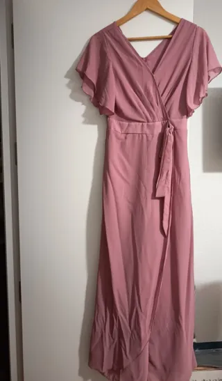 Mono rosa y beige elegante