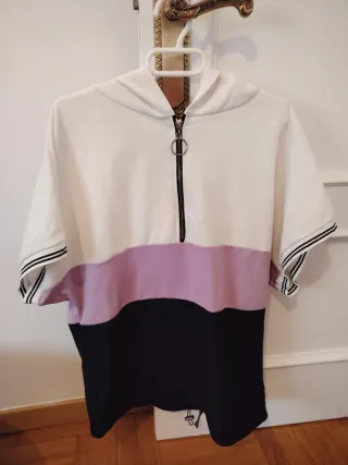 Sudadera con capucha y cremallera