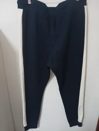Pantalón de chándal azul y blanco Primark