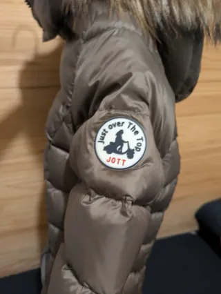 Chaqueta Jott Luxe Talla S Color Topo