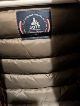 Chaqueta Jott Luxe Talla S Color Topo