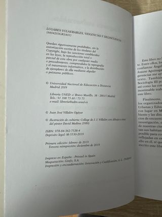 Lugares vulnerables, violencias y delincuencia