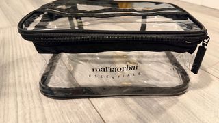 Neceser Maria Orbai Transparente Negro