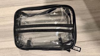 Neceser Maria Orbai Transparente Negro