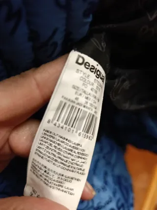 Lote 2 Chaquetones Mujer Desigual Talla XL