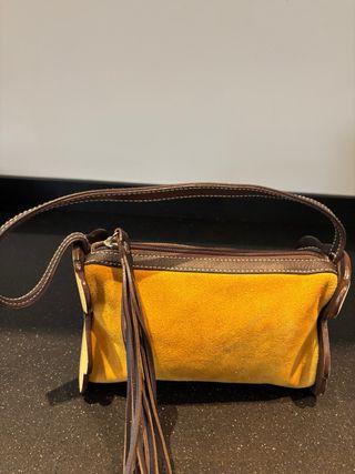 Bolso Tous Vintage Ante y Cuero