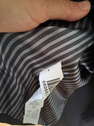 Americana de vestir para mujer en color gris (no m