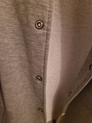 Chaqueta Bomber Gris Talla XS