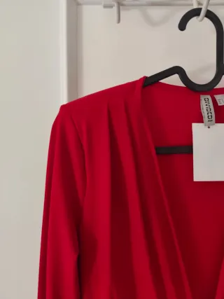 Vestido Rojo Fiesta Talla S