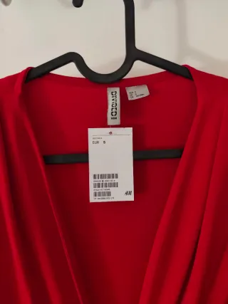 Vestido Rojo Fiesta Talla S